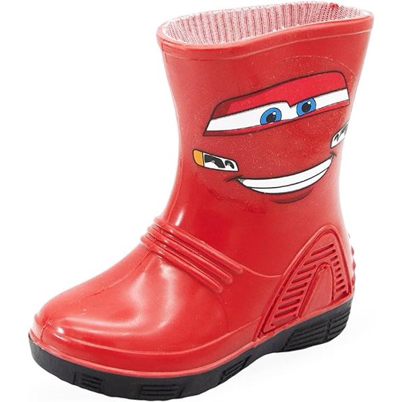 Sandak Bota DE Lluvia para NIÑO Cars (Measurement_18_Point_0_Centimeters)