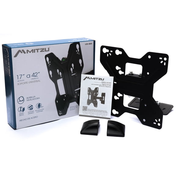 Soporte Universal Vecctronica Para Pantallas 17 a 42 Pulg. con Nivelador EDICIÓN ESPECIAL