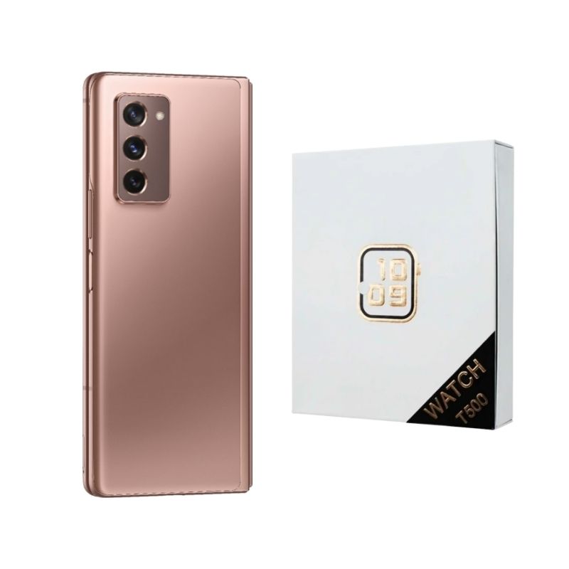 Celular Samsung Z Fold2 Reacondicionado 256GB Bronce + Reloj Genérico