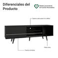 thumbnail image 4 of Mueble Mesa Para Tv Rack Madesa Dubai Hasta 65'' NN, 4 of 10