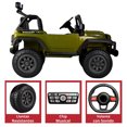 thumbnail image 4 of Montable Electrico para Niños Camioneta Control Remoto 12v - Verde, 4 of 8