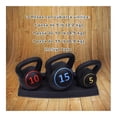 thumbnail image 4 of Set de 3 pesas Rusas con rack Athletic Works WMW-118C, 4 of 4