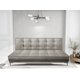 thumbnail image 2 of Sofa Cama Reclinable El Bazar Store Zeus Beige Terciopelo Futon 3 posiciones Abotonado Sala, 2 of 6