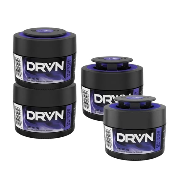 Kit 4 Aromatizantes Gel DRVN Frost Galaxy 70g c/u para Auto, Camioneta y SUV