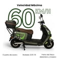 thumbnail image 3 of Moto Eléctrica M155 Neo Moto Bike, 60km/h, 1500W, 3 of 14