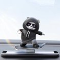 thumbnail image 1 of Car Bear Ornaments Cute Scooter Power Bear Car Interior Supplies Home Decoration Supplies, 1 of 2