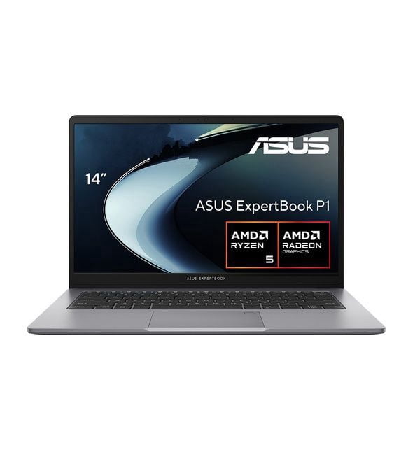 Laptop ASUS ExpertBook P1 14" FHD Ryzen 5 150 16GB 512GB SSD Windows 11 Pro Wi-Fi 6 Misty Grey - Español