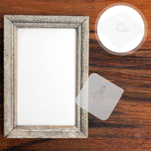 HOOWIFFY 8Ud Para Cuadros Transparentes Plástico Resistente Fácil De Instalar