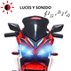 thumbnail image 2 of Moto Montable Eléctrica Deportiva 2 Ruedas para Niños Luz Bluetooth Dos Baterias 6V con Cargador Soporta Hasta 30kg - Rojo, 2 of 8
