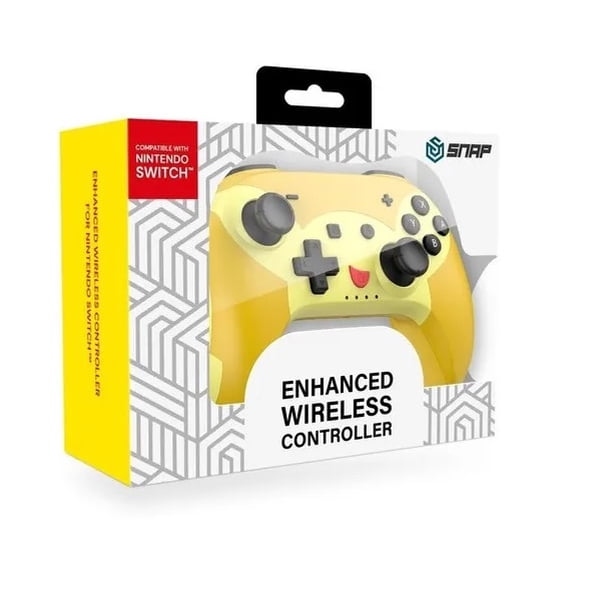 Control Inalámbrico Pikachu Pokendo Switch Amarillo