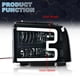 thumbnail image 3 of Conjunto de faros LED PIT66 para Ford F250 F350 F450 2005-07, 3 of 9
