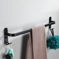 thumbnail image 3 of Toallero de baño de aleación de aluminio, accesorios de baño, accesorios de pared 1 capa 50cm, 3 of 9