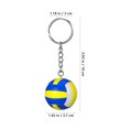 thumbnail image 2 of ELAYARD 3Ud Llavero De Voleibol Simulado En Colores Variados Para Y Regalo, 2 of 8