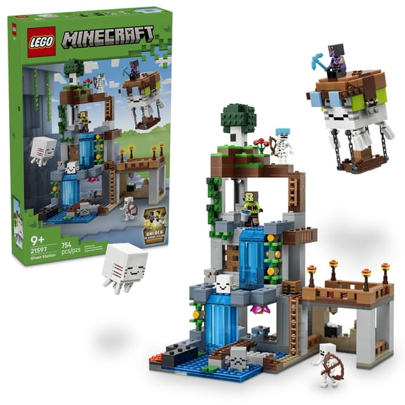 Set LEGO Minecraft Estación de Ghasts 21597