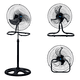 thumbnail image 1 of Ventilador De 18 Pulhadas, 95w Potencia, 3 En 1 - Marca Antek Estructura Negro Aspas Alumínio Diámetro 27 Frecuencia 60 Material De Las Aspas Aluminio, 1 of 6