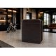 thumbnail image 3 of Cartera Hombre Piel Genuina Pull Up Monedero Moderno chocolate, 3 of 12