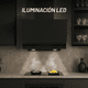 thumbnail image 4 of Nuur - Campana para Cocina Extractora de PARED 60 cm Doble Vidrio Templado, Control Digital Sin Contacto, 3 Velocidades, Filtro Carbón Activado, Luz LED, Color Negro Mate - CAMEXPA60VTM, 4 of 9