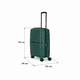 thumbnail image 2 of Maleta Samsonite Carry On Verde Horizons Spinner 55 Exp, 2 of 4