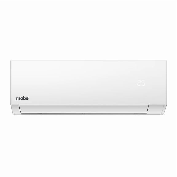 Aire Acondicionado Mini Split Mabe On Off 12,000 BTU's 110 V MMT12HABWCA32BM1 Frío Calor