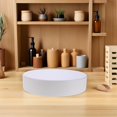 thumbnail image 4 of KAKOWELY Modern White Round Plastic Ceiling Light Shade Flush Mount Cover for Kitchen and Hallway, 4 of 8