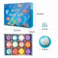 thumbnail image 4 of Caja con funda de bola de sal de baño de juguete con temática oceánica, nueva bola de baño de 12 piezas 2026, que contiene resorte sorpresa, regalo de Pascua mejorado, relleno de huevo de Pascua, 4 of 7
