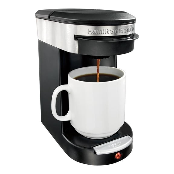 Cafetera Personal Hamilton Beach 1 Taza Negra