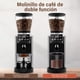 thumbnail image 4 of Molino de Café Eléctrico SANGKEE, Fresa Cónica, 30 Ajustes, Pantalla Táctil LED, 4 of 8