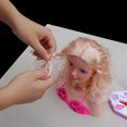 thumbnail image 4 of Juego de Simulación de Maquillaje ANGGREK Para Niños 17 Piezas Cabeza de Muñeca, 4 of 8