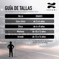 thumbnail image 4 of ZAPARI Licra Deportiva Larga Interior, Mallas Deportivas para Niños. Leggins de Compresión y Secado gris G, 4 of 6