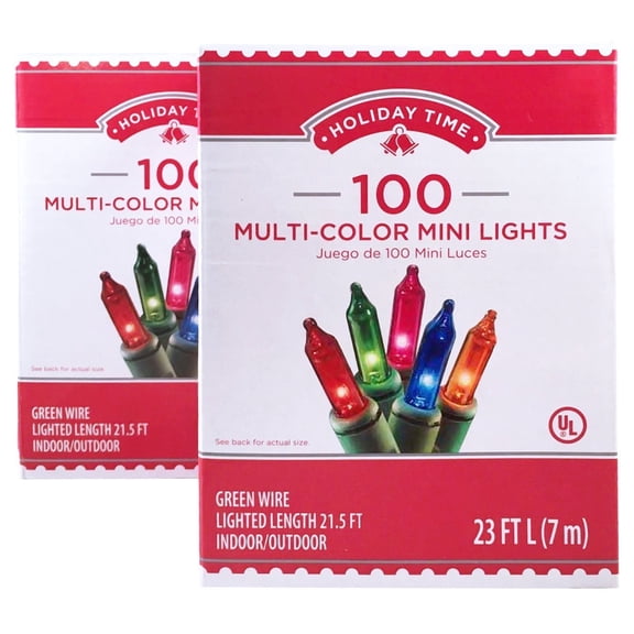 Guirnalda de luces HOLIDAY TIME 7 m multicolor para interior y exterior