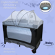thumbnail image 5 of Cuna Corral Mecedora Y Colecho 4en1 Para Bebés Tuscani Ibaby negro, 5 of 10
