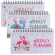 thumbnail image 2 of Organizer Notebook With Color Printing Technology For Student Accessories To Aid Study Planning In Rectangular Shape 3Pcs, 2 of 5