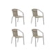 thumbnail image 1 of Set de 4 Sillas para Jardín, Tipo Ratán, Naterial, Modelo Elias, Nuevas, 1 of 5