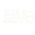 thumbnail image 3 of For DJI Air 3S Drone Camera HD Tempered Glass Films Drone Accessories, 3 of 5
