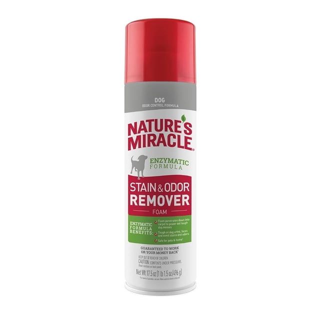 Espuma Quitamanchas Nature's Miracle de Olores 496 g