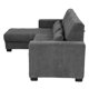 thumbnail image 3 of Sofá Love Chaise Izquierdo en L Eros 3 Plazas Gris Carbón para Sala, 3 of 8