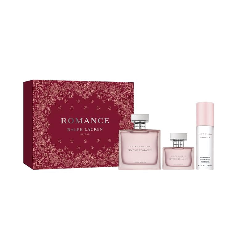 Set de Perfume Ralph Lauren Beyond Romance 100 ml + 50 ml + 150 ml