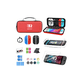 thumbnail image 2 of Kit De Accesorios Con Funda Para Nintendo color rojo, 2 of 4