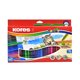 thumbnail image 1 of Plumones Kores Korellos Punta Cónica 24 Colores Lavables para Dibujar y Colorear, 1 of 5
