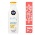thumbnail image 1 of Protector solar corporal NIVEA SUN Protect & Sensitive resistente al agua con fps 50+ 200 ml, 1 of 4