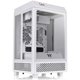 thumbnail image 1 of Gabinete Gamer THERMALTAKE The Tower 100 Mini ITX Cristal Templado Blanco, 1 of 6