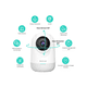 thumbnail image 2 of Camara de Seguridad Inteligente 360 Smart Life Graba en 2K C211 con Alexa y Google, 2 of 7