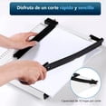 thumbnail image 5 of Guillotina Metal Carta Cortador Afilado Papel Foto Tarjeta Blanco, 5 of 5