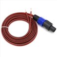 thumbnail image 2 of Cable de Altavoz Speakon de 4 Piezas, Cable de Extremo Abierto, Cable de Audio Speakon A Cable de Altavoz, Cable de Conexión del Amplificador, 2 of 5