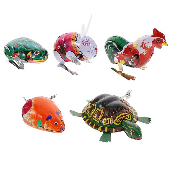 juguetes de cuerda, juguetes mecánicos para fiestas, juguetes que caminan y saltan, ideales para rellenar calcetines navideños (estilo aleatorio).
