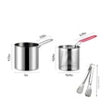 thumbnail image 3 of Deep Fryer With Basket Mini Deep Fryer 304 Stainless Steel Small Deep Fryer Multi-functional Cookware For Grilling Chicken Legs Fries And Chicken Cutlets., 3 of 7