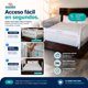 thumbnail image 4 of Kids Heroes Barandal para Cama de 190 cm de Ancho y Altura Ajustable entre 71 y 89 cm, Estructura y Malla Resistentes, 4 of 6