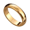thumbnail image 1 of Sonducket Boda Banquete Ceremonia Anillo Parejas Amantes Aleación Anillos modernos Diseño simple Decoración Joyería Oro Tamaño 10 Type1 NO1, 1 of 6