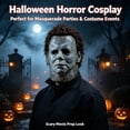thumbnail image 2 of Máscara de Disfraz Pawirose Michael Myers (marrón), 2 of 6