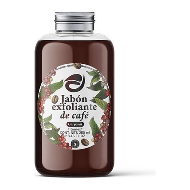 Exfoliante Corporal Café 250 Ml Fitomex Celulitis Oleosidad